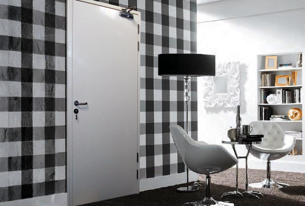 FLush non fire steel doors